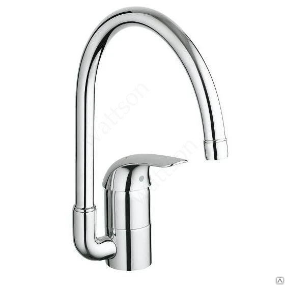 Фото Смеситель GROHE Euroeco 32752000 однорычажный для мойки, высокий излив