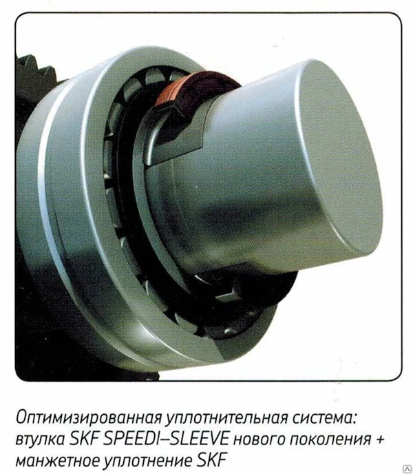 Фото SKF SPEEDI-SLEEVE втулки для восстановления валов без демонтажа