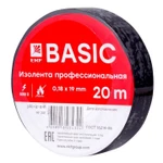 фото Изолента класс А 0.18х19мм (рул.20м) черн. EKF plc-iz-a-b