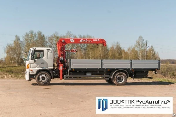 Фото Манипулятор HINO 500 c КМУ Unic 554