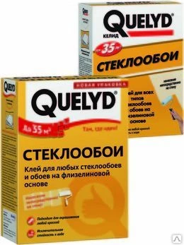 Фото Клей Quelyd обойный стеклообои 0,5кг Quelyd