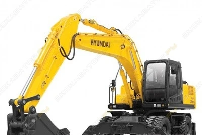 Фото Аренда колесного экскаватора Hyundai R170W-7, Мытищи