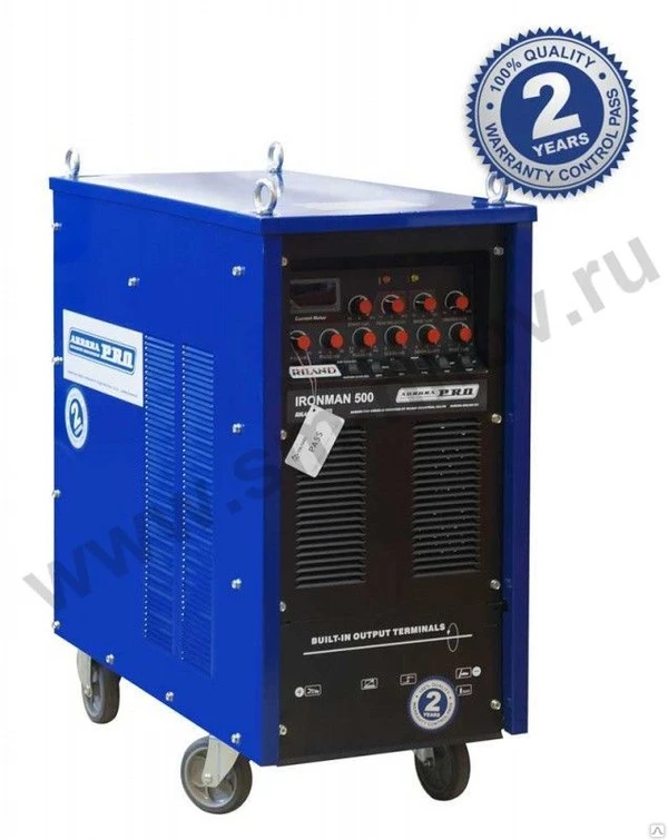 Фото Аппарат аргонодуговой сварки AuroraPRO IRONMAN TIG 500 AC/DC PULSE (TIG+MMA