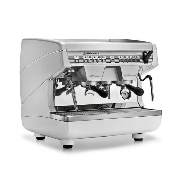 Фото Кофемашина рожковая автоматическая Nuova Simonelli Appia Life Compact 2Gr V 220V red+economizer+high groups