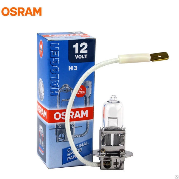 Фото Лампа фары галогеновая Н3 12В-55 OSRAM 64151