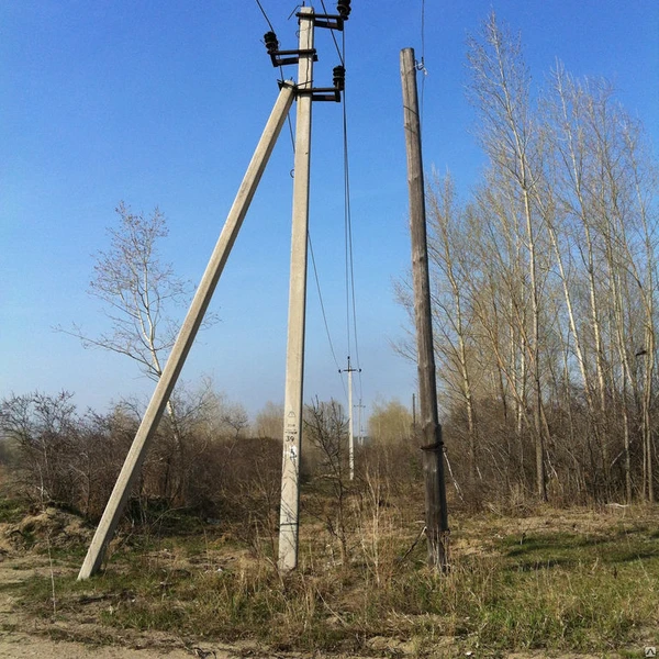 Фото Стойки железобетонные вибрированные для опор ВЛ 04-10 кВ ТУ 5863-007-001135