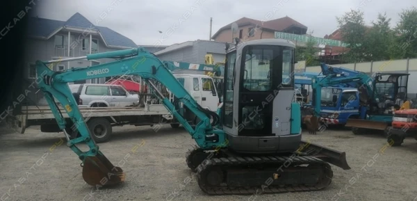 Фото Аренда мини-экскаватора Kobelco SK40SR, Тюмень