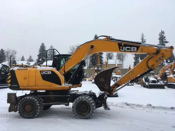 Фото Аренда колёсного экскаватора JCB JS 160W