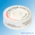 фото Лента ФУМ ProFactor 15м х 19мм х 0.25мм белая