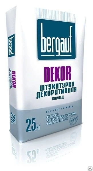 Фото Штукатурка DEKOR, 25 кг