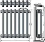 Фото Чугунный секционный радиатор