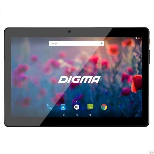 Фото Планшет 10.1" Digma Plane 1710T 4G, 8Gb, LTE, Android, черный