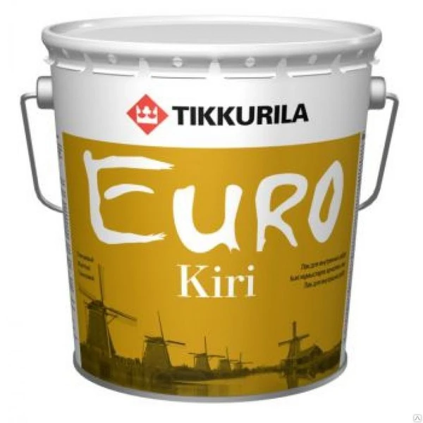 Фото Лак EURO KIRI паркетный п/мат., 2,7л TIKKURILA