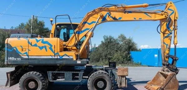 Фото Аренда колесного экскаватора Hyundai R140W-9S, Екатеринбург