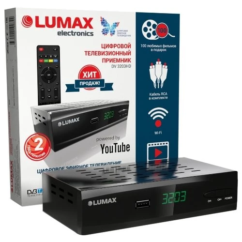 Фото TV-тюнер LUMAX DV-3203HD