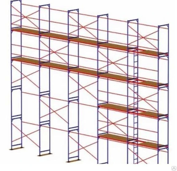 Фото Аренда прокат строительных лесов для частного застройщика