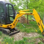 фото Прокат мини-экскаватора JCB 8018 CTS