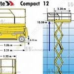 Фото №4 Аренда подъемника ножничного Snorkel S3246E (UpRight X 32), Краснодар