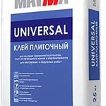 фото Клей плиточный «UNIVERSAL» 25кг.