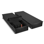 фото Конвектор внутрипольный Royal Thermo ATRIUM-150/400/2600-DG-U-BL