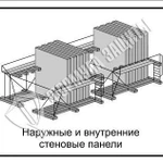 фото Схема «Наружные и внутренние стеновые панели» (300х400 мм)