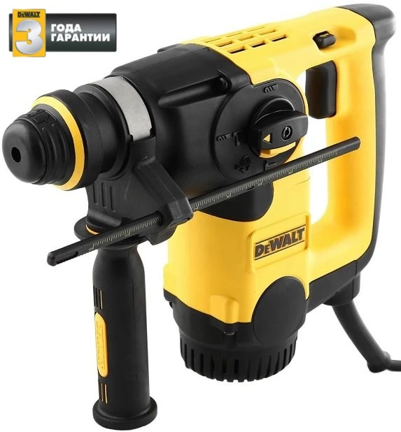 Фото Перфоратор вертикальный 800 Вт SDS-Plus 3.4 Дж DeWalt D25313K