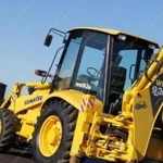 фото Аренда экскаватора-погрузчика Komatsu WB93R, Екатеринбург