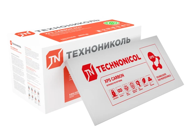 Фото ТехноНИКОЛЬ CARBON ECO 1180*580*30 (0,266916 м3/уп)