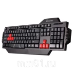 фото Клавиатура игровая Smartbuy мультимедийная 201 RUSH USB черная (SBK-201GU-K)