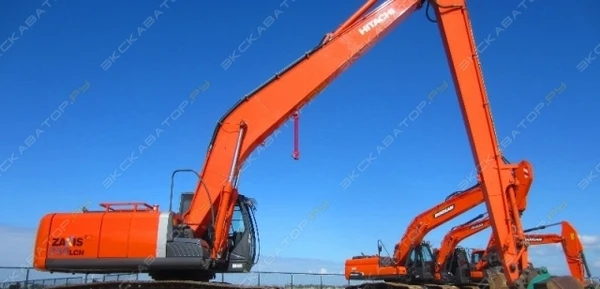 Фото Аренда гусеничного экскаватора Hitachi ZX250 Long Reach, Москва