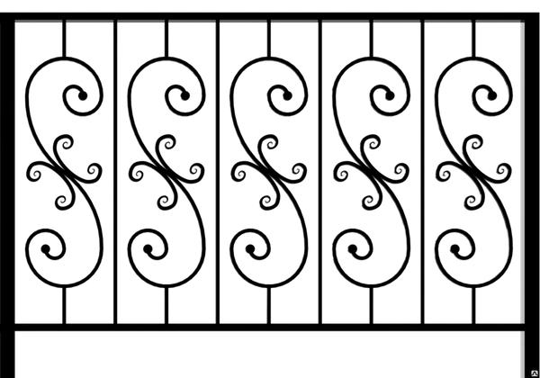 Фото Кованые перила КП-4