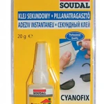 фото Клей секундный SOUDAL Cyanofix 84A 20гр.