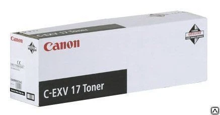 Фото Тонер Canon C-EXV 17 BK EUR (черный), 30000 стр