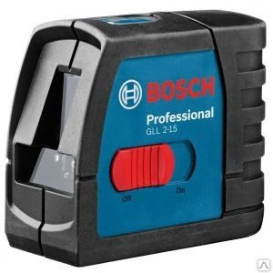 Фото Линейный лазерный нивелир bosch gll 2-15 professional 0.601.063.701