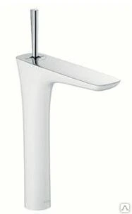 Фото Hansgrohe PuraVida 15072400 Смеситель для раковины хром/белый Hansgrohe