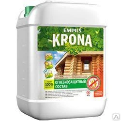 Фото Защита EMPILS KRONA огнебио 10л 1гр с индикатором, цвет розовый ВМ