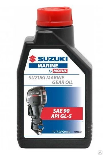 Фото Масло трансмиссионное MOTUL Suzuki Marine Gear Oil SAE 90