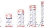 фото Вышка-тура 1,6х0,7 1 Базовый блок + 1 секция