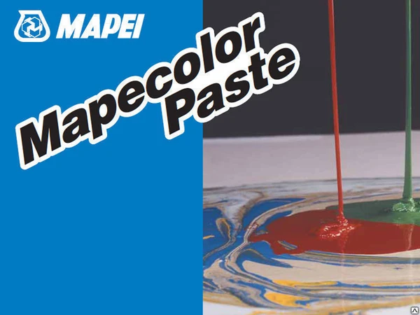 Фото Готовая цветная паста MAPECOLOR PASTE RAL 7035