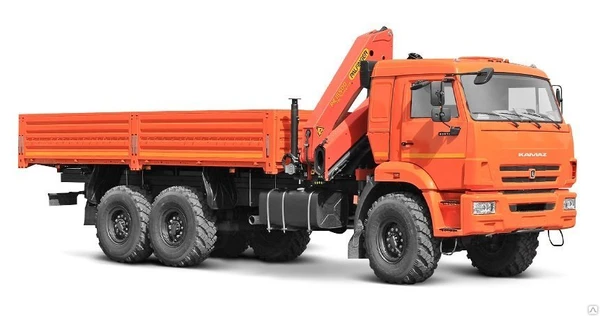 Фото Кран манипулятор Palfinger PK-15500A на шасси КАМАЗ 43118