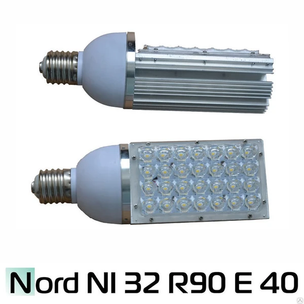 Фото Лампа светодиодная уличная NORD серии LedNik Ni32R90 (Е40 oem)