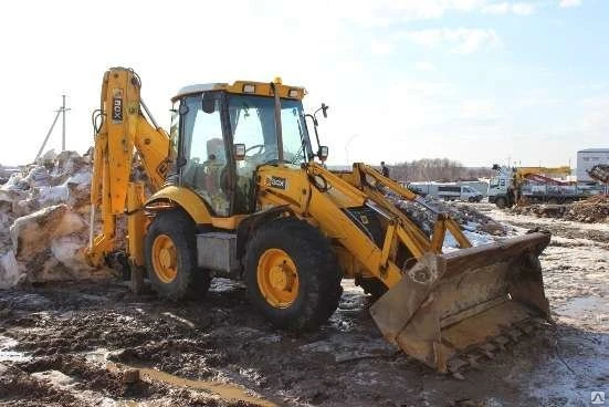 Фото Аренда экскаватора погрузчика jcb 3cx