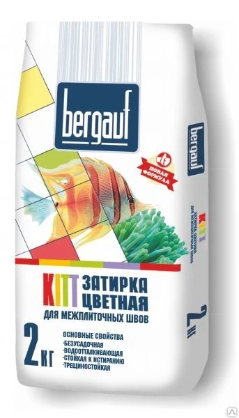 Фото Затирка терракот KITT 2кг Bergauf (320)