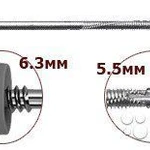 фото Саморезы для сэндвич-панелей 6.3х5.5х135