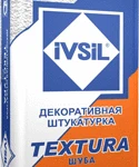 фото Штукатурка декоративная IWSIL TEXTURA (ШУБА), 25кг