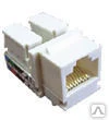 Фото Механизм розетки компьютерной RJ-45 LK45