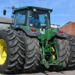 фото Производим дополнительные колеса на трактор John Deere 6B, 6D, 6M в РОССИИ!