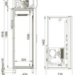 Фото №2 Шкаф холодильный DM110Sd-S