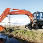 фото Аренда колесного экскаватора Hitachi ZX210W, Домодедово