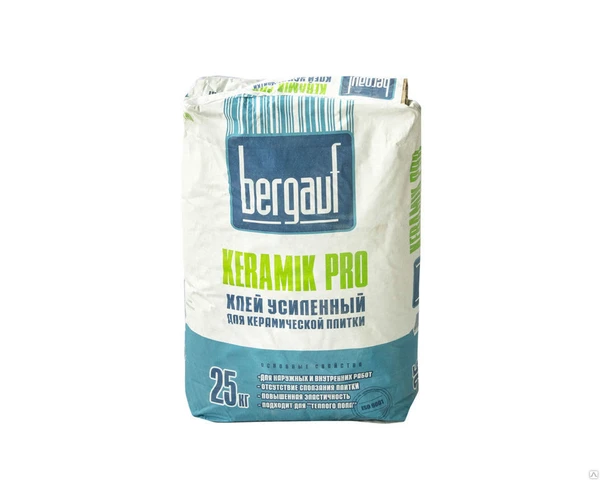 Фото Клей плиточный Keramik Pro 5 кг Bergauf (108)